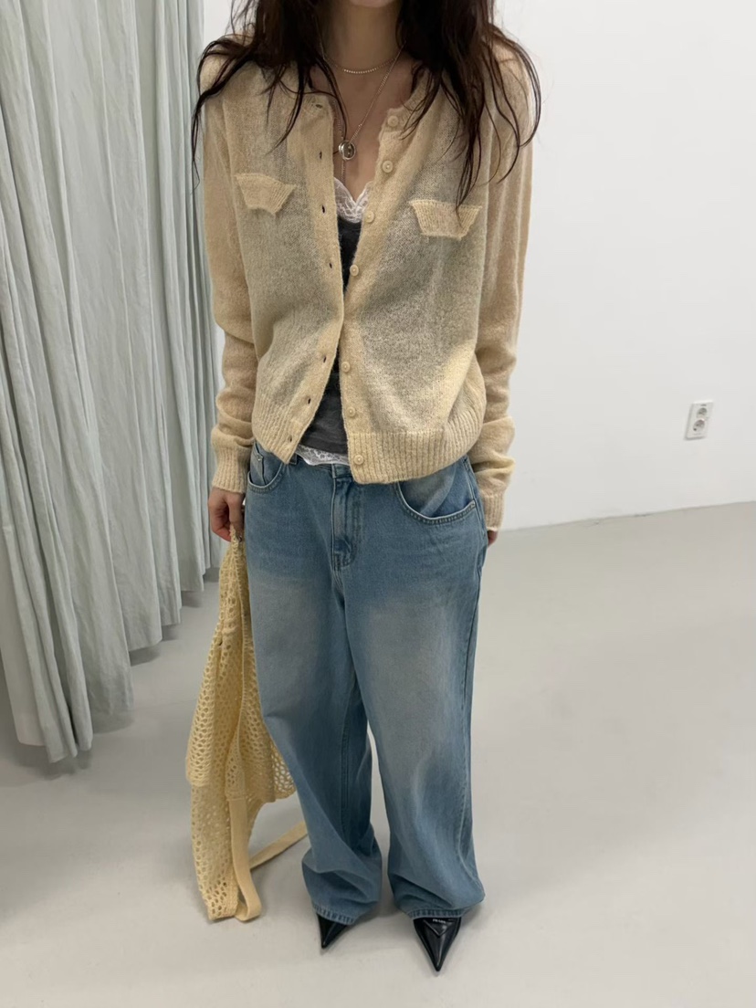 MINIMUZE東大門㊣直郵女裝新款真品時尚推薦25秋冬人氣針織衫MINIMUZE針織衫