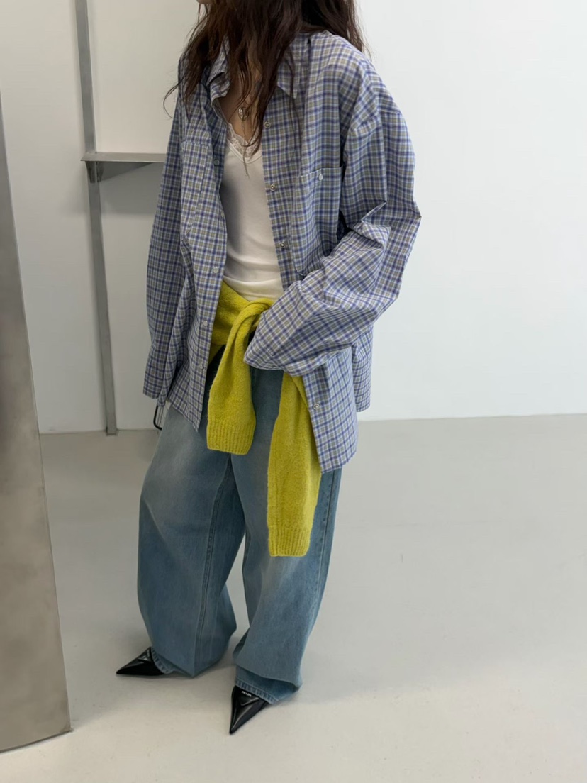 MINIMUZE韓國代購㊣女裝新品休閑人氣時尚推薦25秋冬襯衫蕾絲衫MINIMUZE襯衫/蕾絲衫