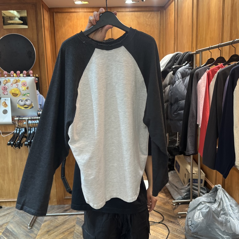 GARMENT-P韓國代購㊣女裝新款人氣推薦時尚職業長袖T恤春款GARMENT長袖T恤