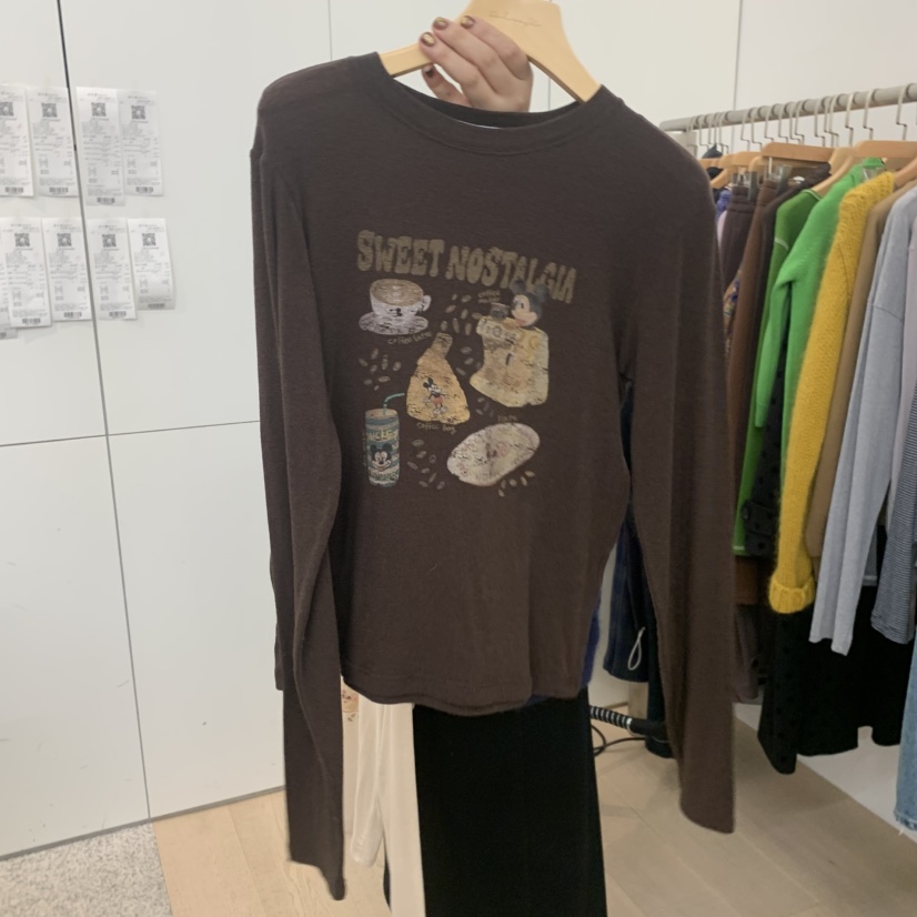 DOHWAJI韓國直郵㊣女士新款推薦人氣時尚真品熱賣職業長袖T恤DOHWAJI長袖T恤圖色1