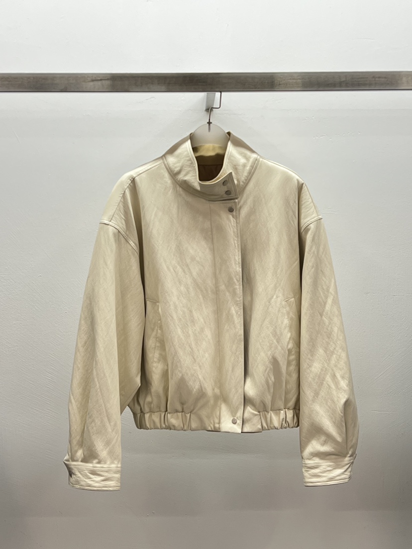 WEARABLE-L東大門㊣直郵女士新款25秋冬真品時尚夾克皮革春款WEARABLE夾克圖色1