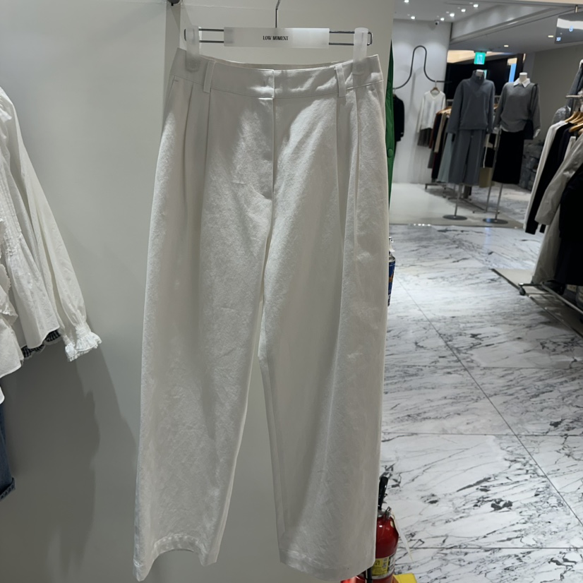 LOW MOMENT韓國直郵㊣女裝新品25秋冬人氣真品職業休閑褲春款LOW MOMENT休閑褲圖色1