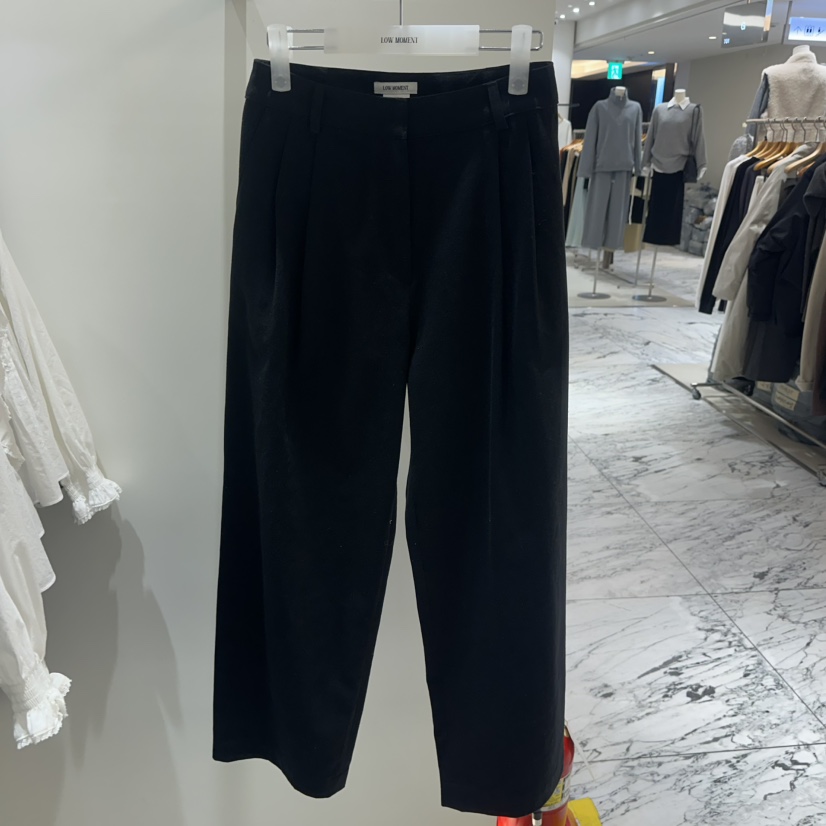 LOW MOMENT韓國直郵㊣女裝新品25秋冬人氣真品職業休閑褲春款LOW MOMENT休閑褲圖色2