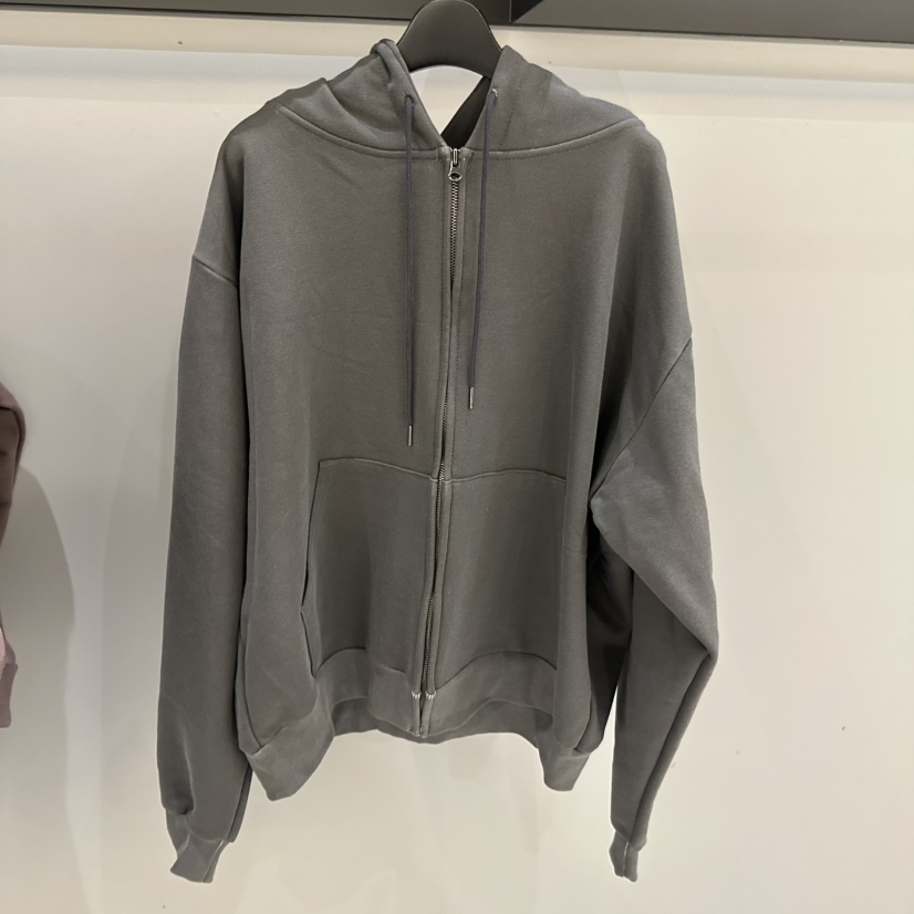 CREDITO東大門㊣實拍女裝新品時尚25秋冬人氣夾克連帽衫春款CREDITO夾克圖色2