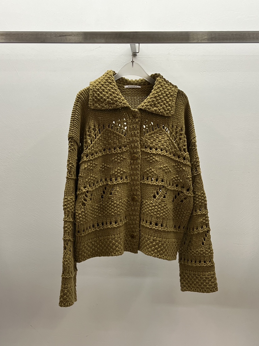 WEARABLE-L東大門㊣直郵女士新款休閑真品針織衫羊毛衫春款WEARABLE針織衫圖色3