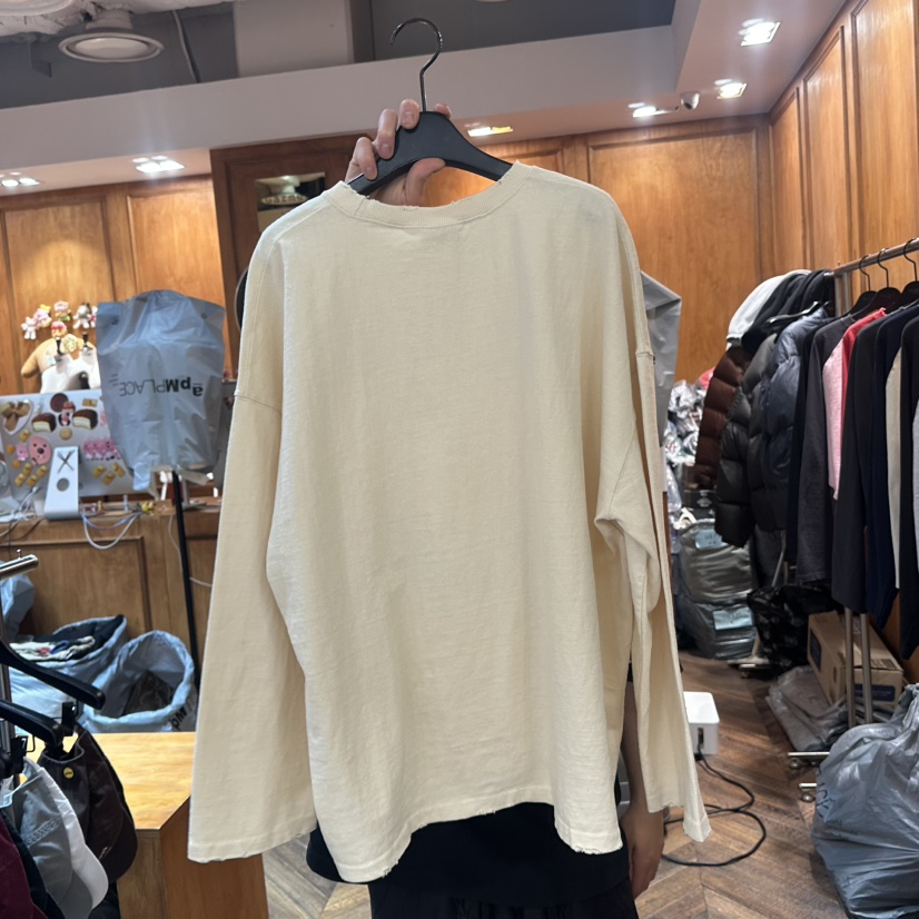 GARMENT-P韓國直郵㊣女裝新款人氣真品25秋冬職業長袖T恤春款GARMENT長袖T恤