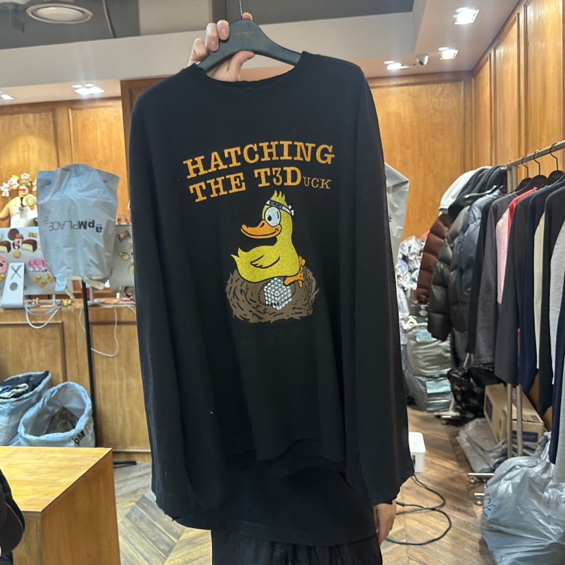 GARMENT-P韓國直郵㊣女裝新款人氣真品25秋冬職業長袖T恤春款GARMENT長袖T恤圖色3