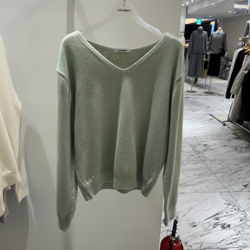 LOW MOMENT東大門㊣代購女士新品職業人氣時尚推薦針織衫春款LOW MOMENT針織衫圖色2