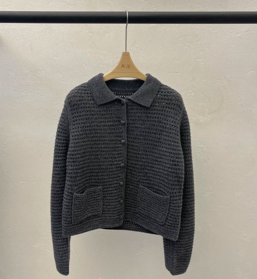 AUTUMN BEIGE-Q韓國代購㊣女士新品推薦人氣休閑時尚毛衣A.b/AUTUMN BEIGE毛衣圖色3