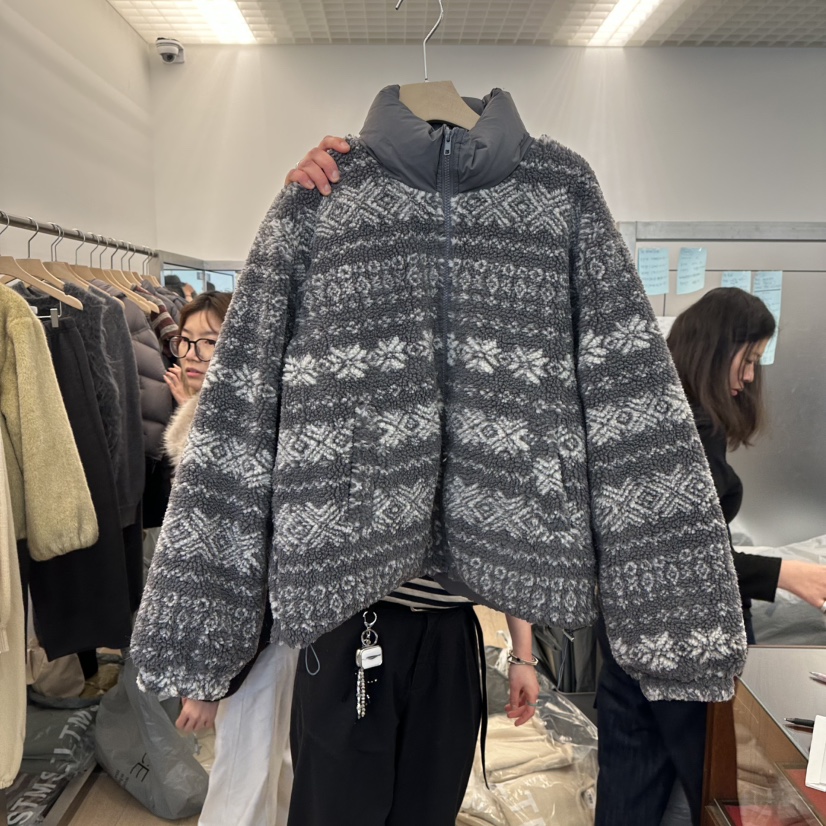 LTMS韓國代購㊣女裝新品真品25秋冬推薦人氣熱賣夾克春款填充LTMS夾克圖色1