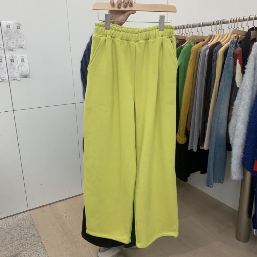 DOHWAJI東大門㊣直郵女士新款推薦時尚25秋冬休閑休閑褲加絨DOHWAJI休閑褲圖色1