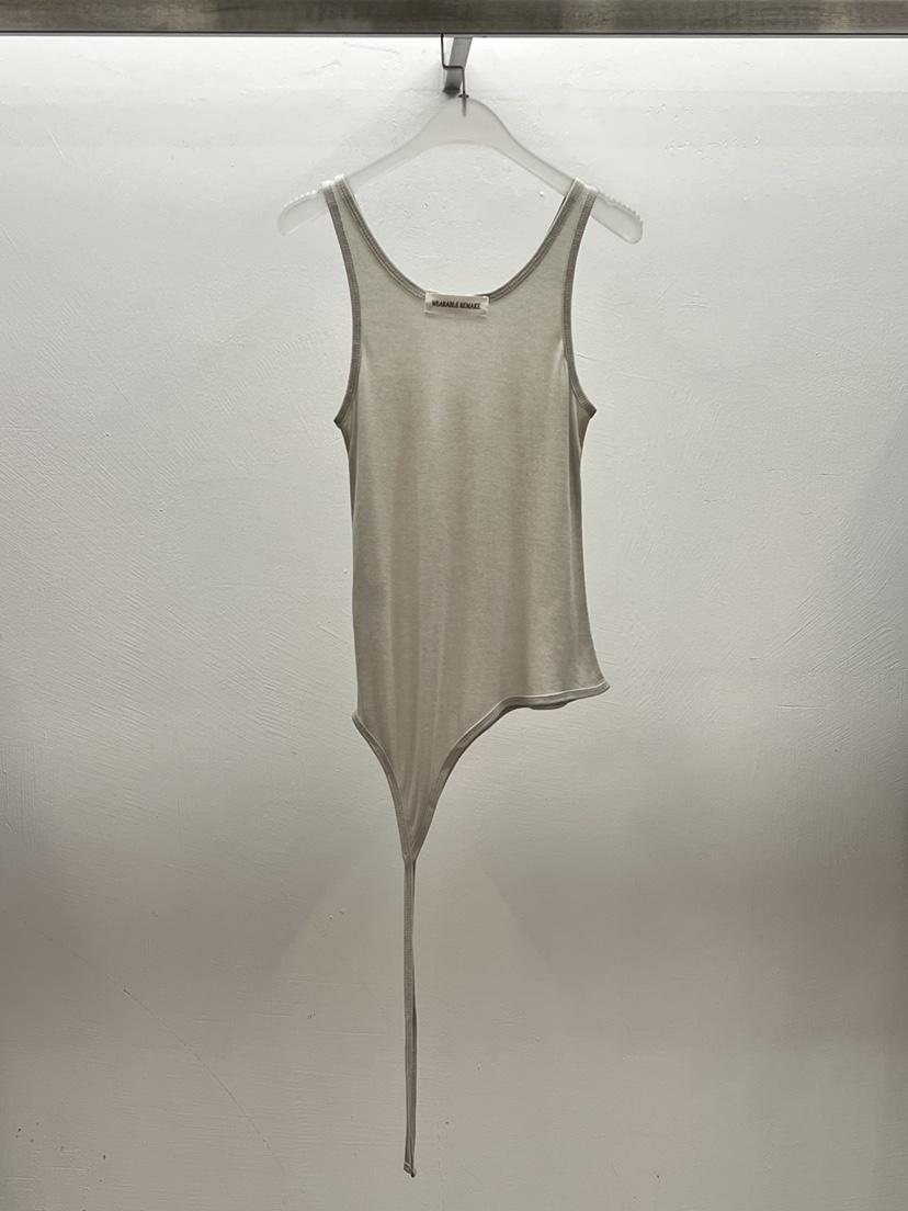 WEARABLE-L韓國代購㊣女士新品25秋冬時尚吊帶背心天絲春款WEARABLE吊帶/背心