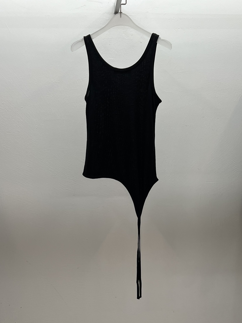 WEARABLE-L韓國代購㊣女士新品25秋冬時尚吊帶背心天絲春款WEARABLE吊帶/背心圖色3黑