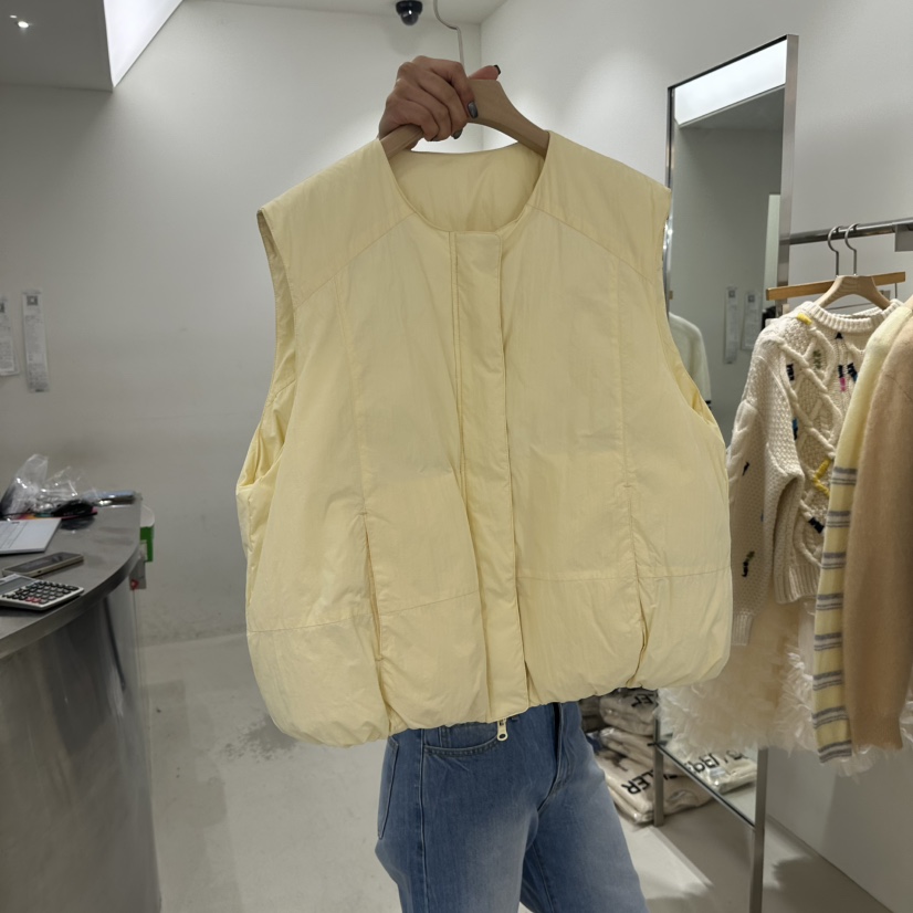 REPELLER東大門㊣實拍女士新品人氣25秋冬馬甲兩面穿春款鴨絨REPELLER馬甲圖色2