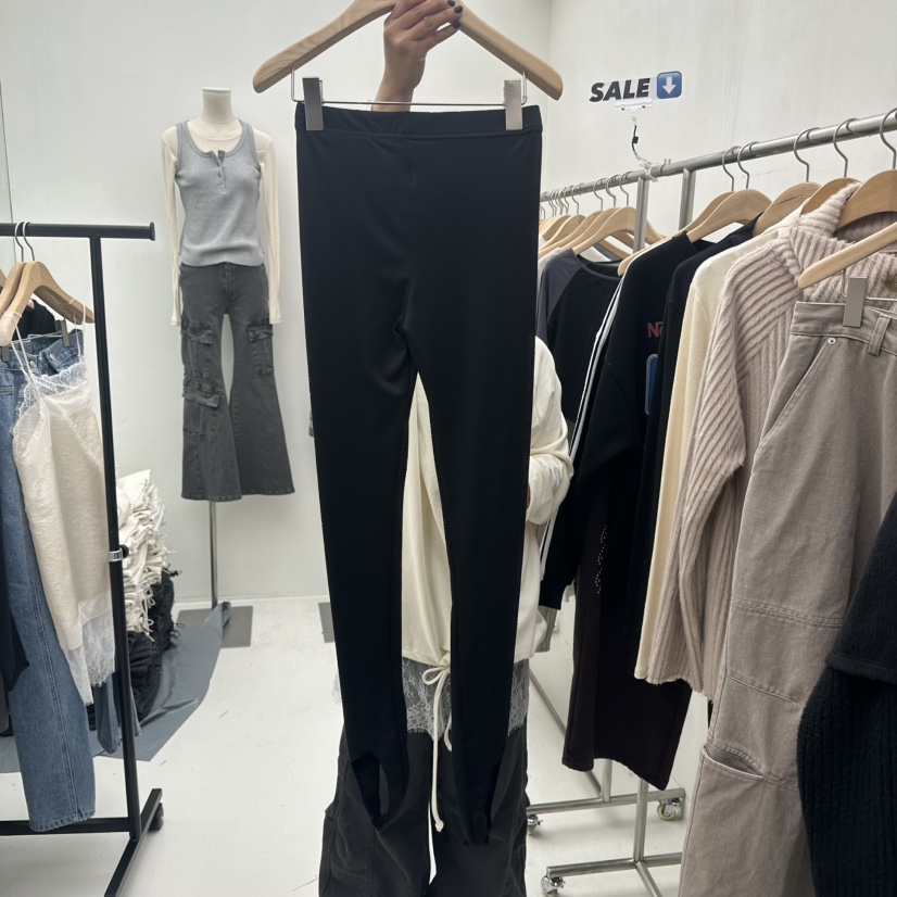 CHAV東大門㊣實拍女裝新品時尚人氣打底褲鯊魚褲緊身褲春款CHAV打底褲/鯊魚褲