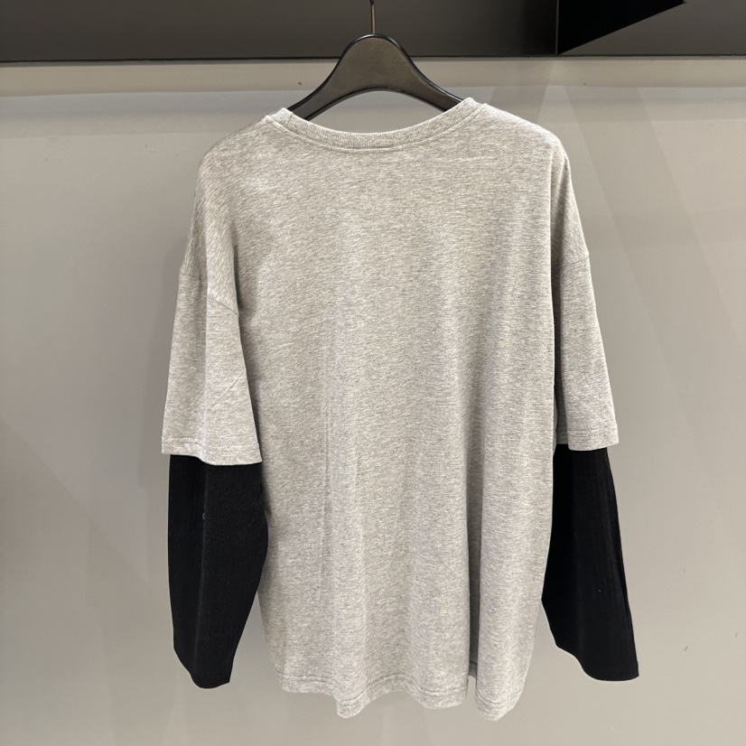 CREDITO東大門㊣實拍女裝新款職業熱賣真品25秋冬長袖T恤春款CREDITO長袖T恤