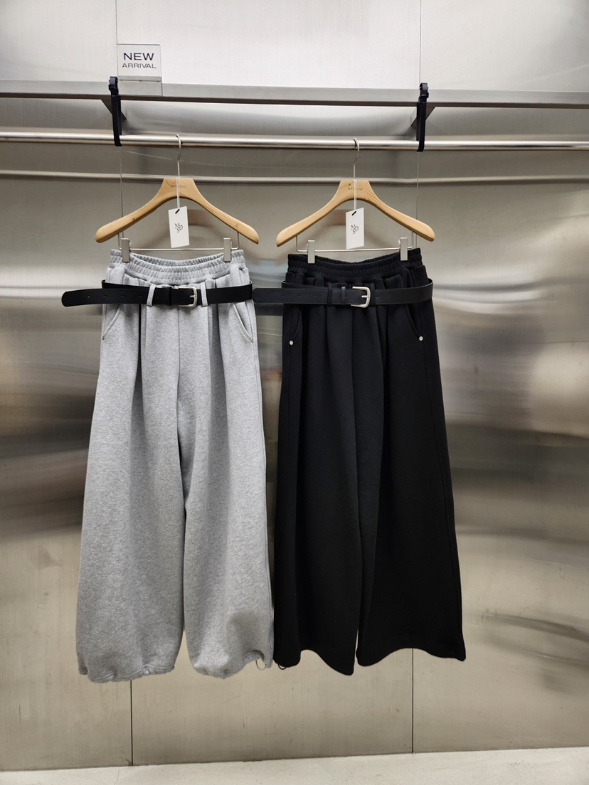 MYDRESS東大門㊣代購女裝新款人氣時尚真品休閑褲含腰帶春款MYDRESS休閑褲