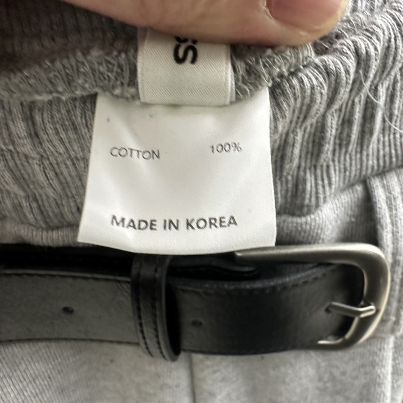 MYDRESS東大門㊣代購女裝新款人氣時尚真品休閑褲含腰帶春款MYDRESS休閑褲