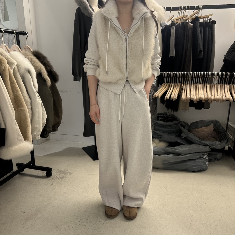 UNDER KEY韓國代購㊣女裝新品25秋冬休閑真品推薦熱賣套裝UNDER KEY套裝圖色1