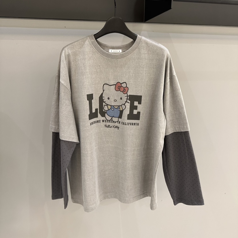 CREDITO東大門㊣實拍女裝新款25秋冬職業真品推薦長袖T恤春款CREDITO長袖T恤圖色2