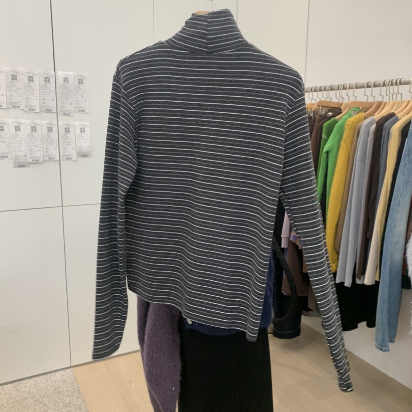 DOHWAJI韓國代購㊣女裝新品推薦真品25秋冬時尚休閑長袖T恤DOHWAJI長袖T恤