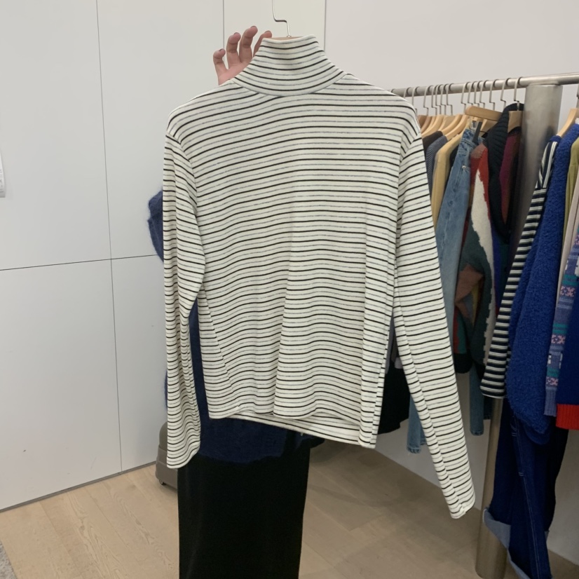 DOHWAJI韓國代購㊣女裝新品推薦真品25秋冬時尚休閑長袖T恤DOHWAJI長袖T恤圖色1