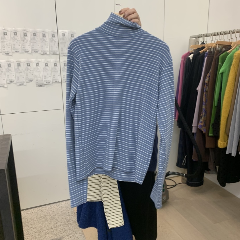 DOHWAJI韓國代購㊣女裝新品推薦真品25秋冬時尚休閑長袖T恤DOHWAJI長袖T恤圖色3