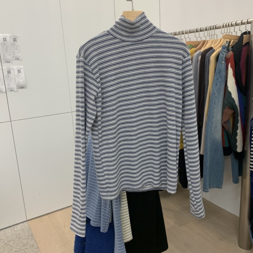 DOHWAJI韓國代購㊣女裝新品推薦真品25秋冬時尚休閑長袖T恤DOHWAJI長袖T恤圖色4