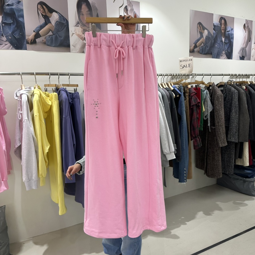 REPELLER韓國直郵㊣女裝新品推薦職業休閑真品熱賣休閑褲春款REPELLER休閑褲圖色2