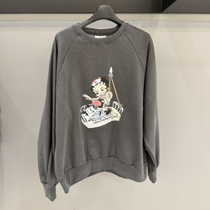 CREDITO東大門㊣直郵女裝新款推薦人氣25秋冬熱賣時尚衛衣春款CREDITO衛衣圖色1