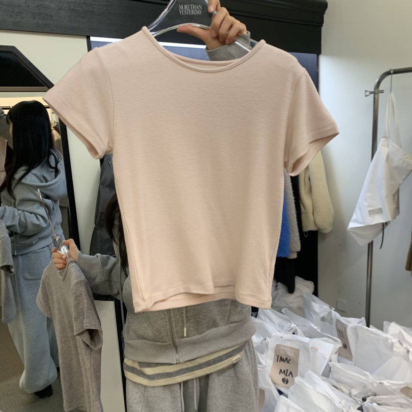 MORE THAN YESTERDAY/LOVE YOU SO MUCH東大門㊣實拍女士新款真品T恤不含飾品LYSM/MORE THAN YESTERDAYT恤圖色1