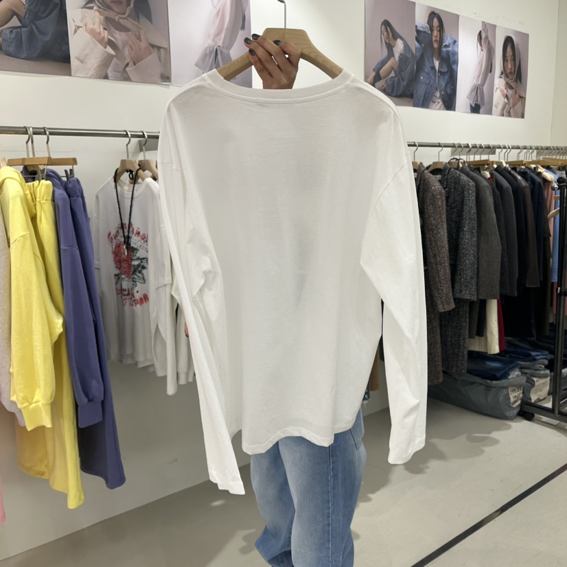 REPELLER東大門㊣實拍女裝新品推薦職業真品時尚長袖T恤春款REPELLER長袖T恤