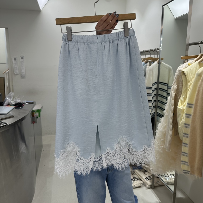 REPELLER東大門㊣實拍女士新款時尚人氣半身裙中短裙春款緞面REPELLER半身裙/中短裙