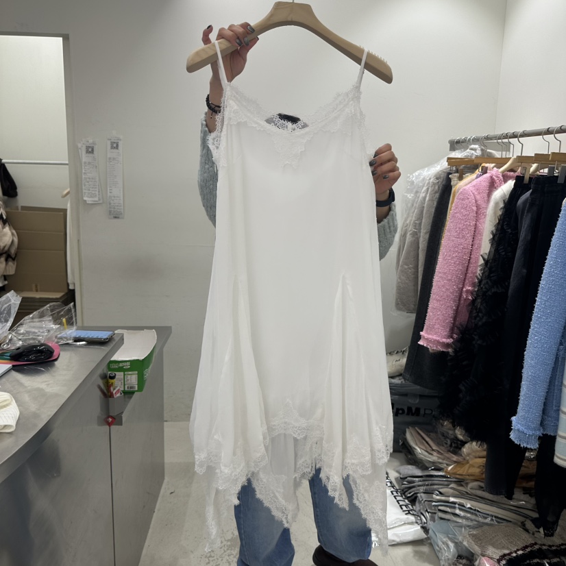 REPELLER東大門㊣直郵女士新款休閑真品人氣連衣裙春款蕾絲REPELLER連衣裙圖色1