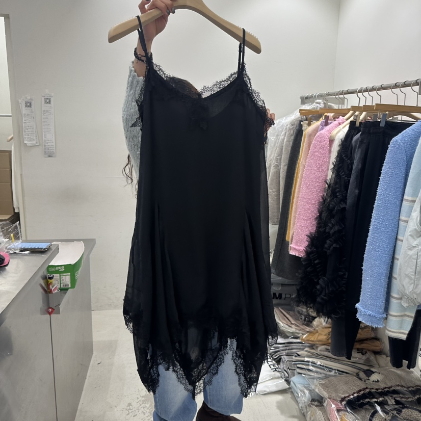 REPELLER東大門㊣直郵女士新款休閑真品人氣連衣裙春款蕾絲REPELLER連衣裙圖色2