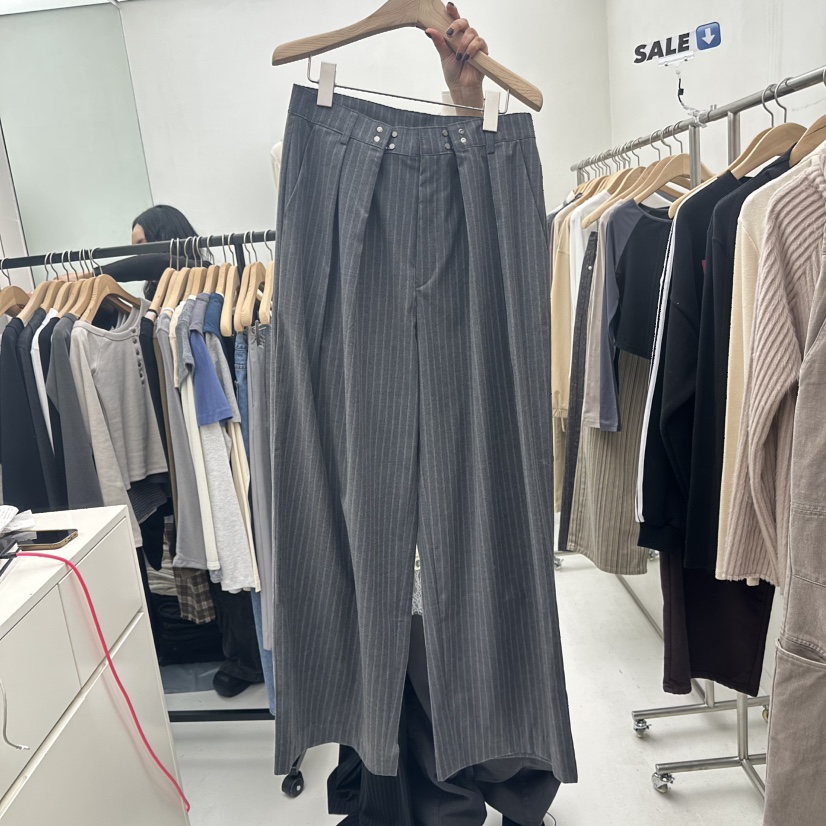 CHAV東大門㊣直郵女裝新品推薦人氣休閑職業熱賣休閑褲春款CHAV休閑褲圖色1