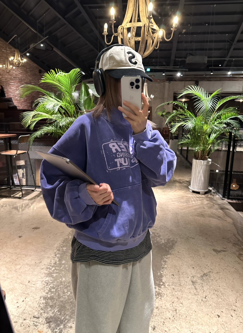 CRACKERS韓國直郵㊣女裝新款25秋冬休閑熱賣職業推薦時尚衛衣CRACKERS衛衣