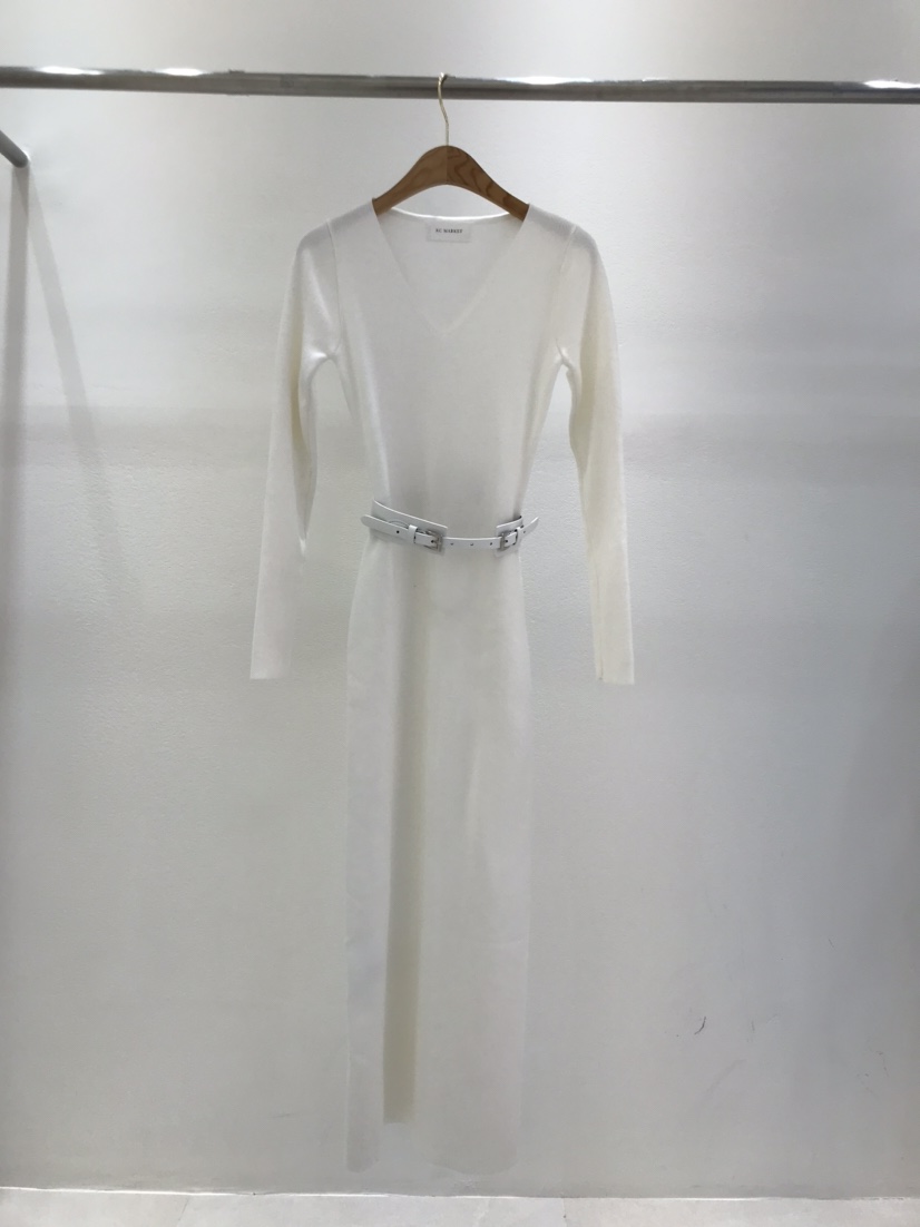 KC MARKET東大門㊣直郵女士新款推薦人氣休閑連衣裙含腰帶KC MARKET連衣裙圖色2