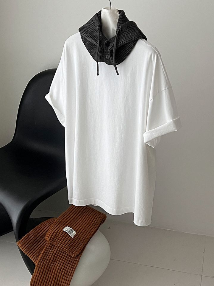 STAY HERE韓國代購㊣女士新款熱賣休閑時尚職業人氣T恤寬松STAY HERET恤