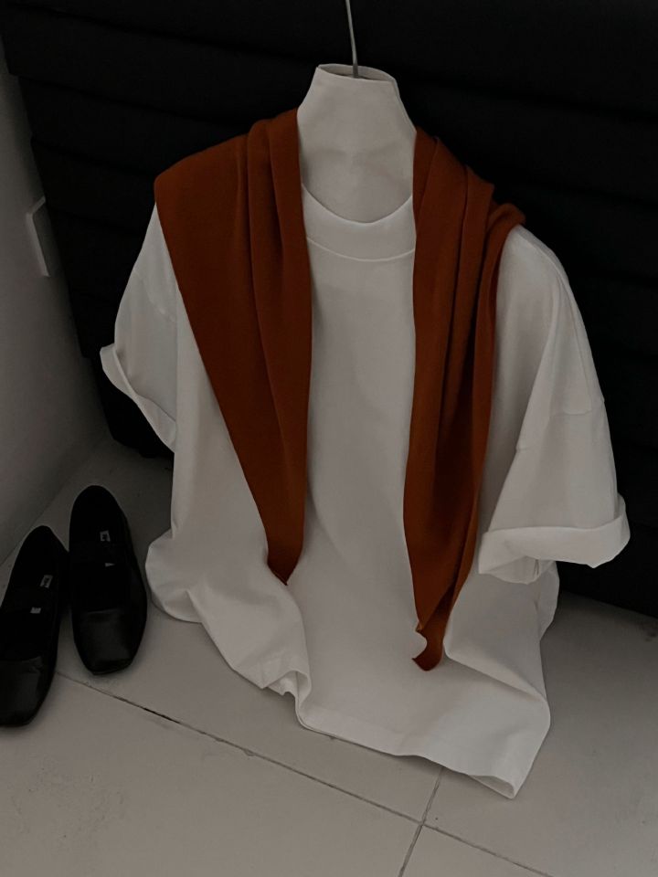 STAY HERE韓國代購㊣女士新款熱賣休閑時尚職業人氣T恤寬松STAY HERET恤