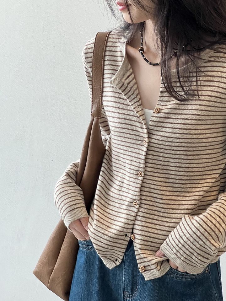 STAY HERE東大門㊣實拍女士新品推薦熱賣職業時尚休閑針織衫STAY HERE針織衫