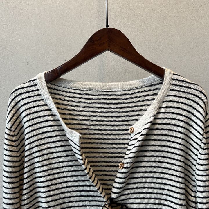 STAY HERE東大門㊣實拍女士新品推薦熱賣職業時尚休閑針織衫STAY HERE針織衫