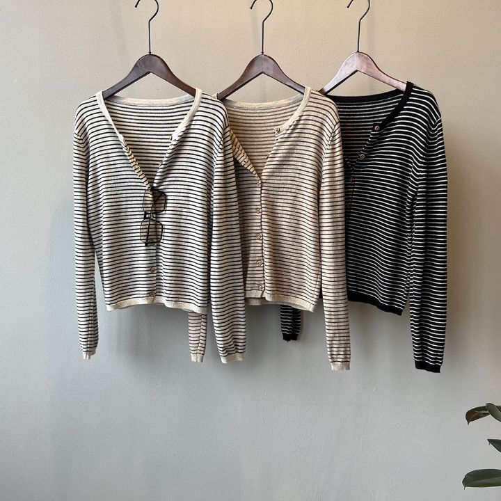 STAY HERE東大門㊣實拍女士新品推薦熱賣職業時尚休閑針織衫STAY HERE針織衫