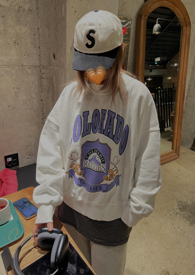 CRACKERS東大門㊣代購女士新款人氣時尚職業推薦休閑25秋冬衛衣CRACKERS衛衣