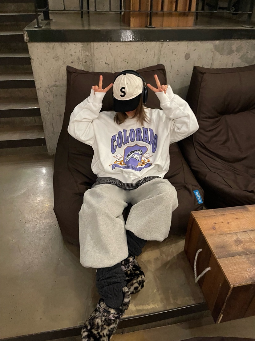 CRACKERS東大門㊣代購女士新款人氣時尚職業推薦休閑25秋冬衛衣CRACKERS衛衣