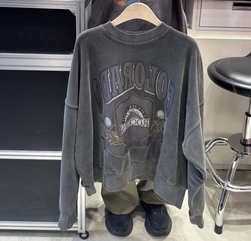 CRACKERS東大門㊣代購女士新款人氣時尚職業推薦休閑25秋冬衛衣CRACKERS衛衣圖色3