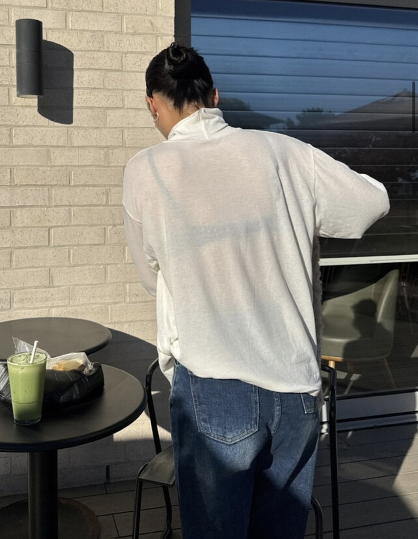 PLANTS ON GRAY東大門㊣直郵女裝新品時尚熱賣25秋冬長袖T恤PLANTS ON GRAY長袖T恤