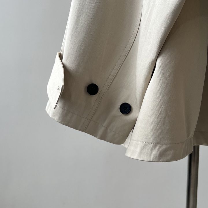 STAY HERE東大門㊣實拍女士新款休閑推薦熱賣中長款大衣斗篷STAY HERE中長款大衣