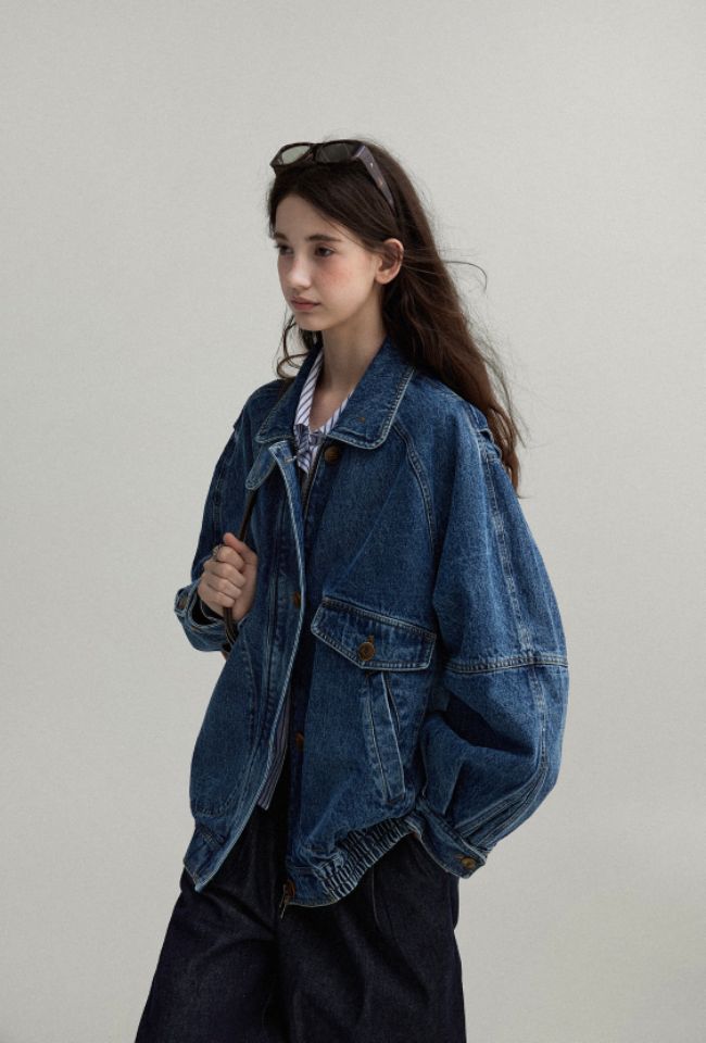 STAY HERE東大門㊣直郵女裝新款人氣熱賣職業休閑25秋冬夾克STAY HERE夾克