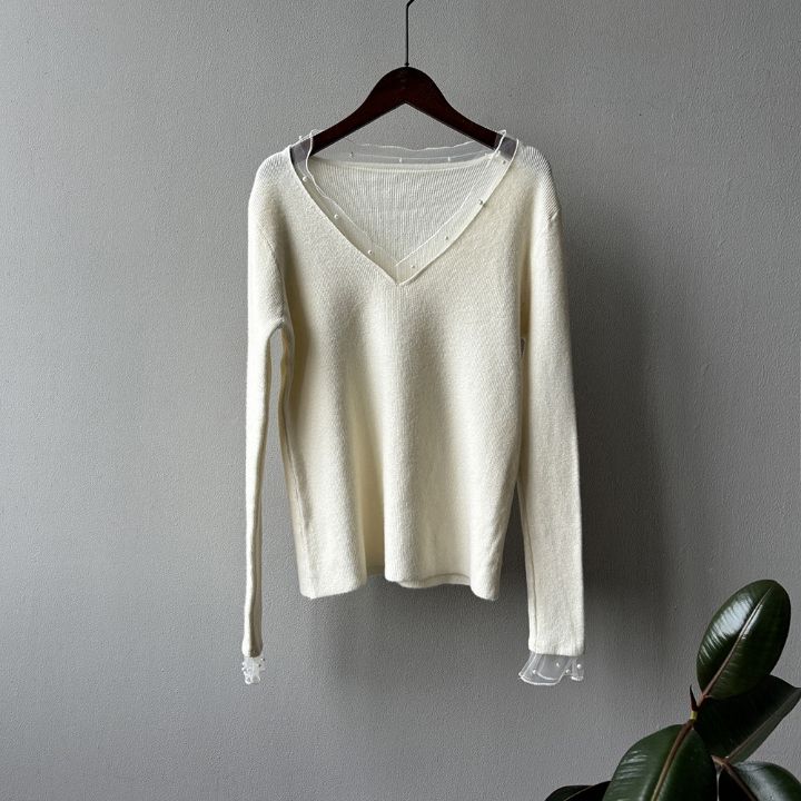 STAY HERE韓國代購㊣女裝新品時尚熱賣職業人氣25秋冬針織衫STAY HERE針織衫